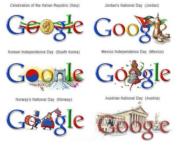 Different Google Logo - village of fun: Google Logos In Different Countries