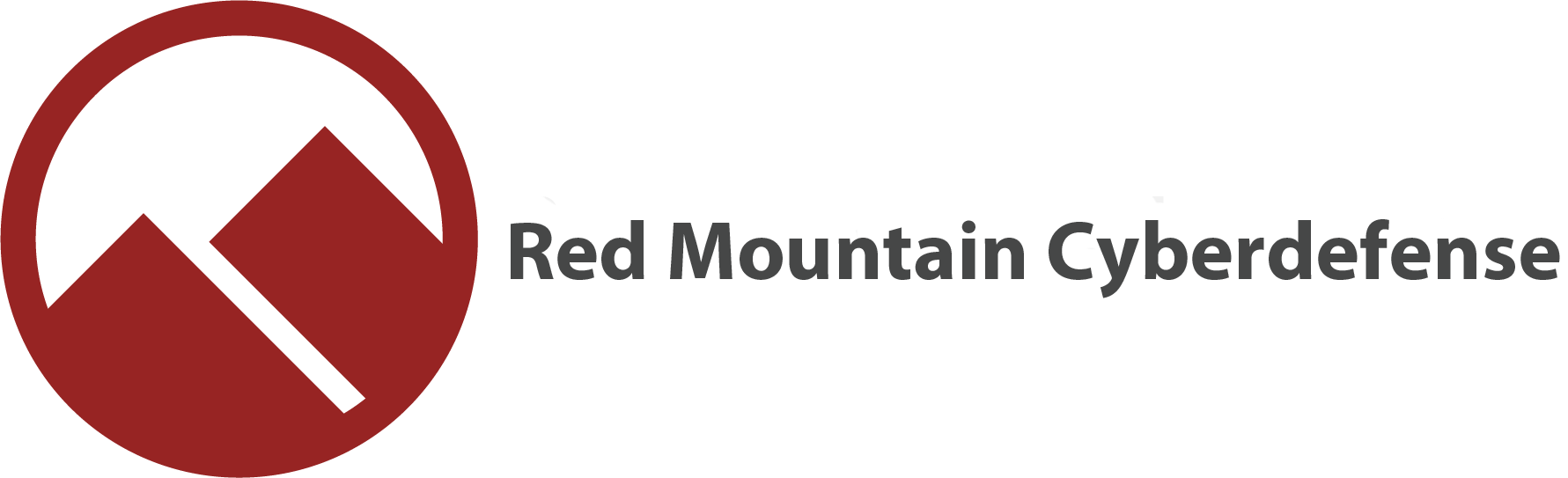 Red Mountain Logo - mobile security Mountain Cyberdefense