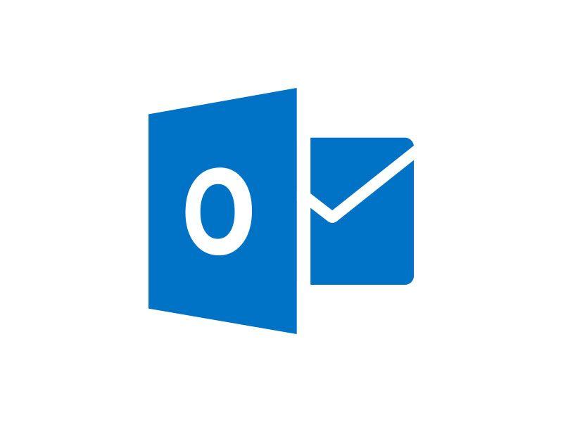 White Outlook Logo - Microsoft outlook Logos