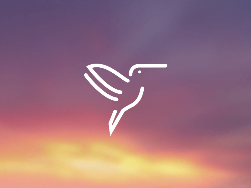 Stylized Ford Logo - Simple Hummingbird by Ryan Ford | Dribbble | Dribbble