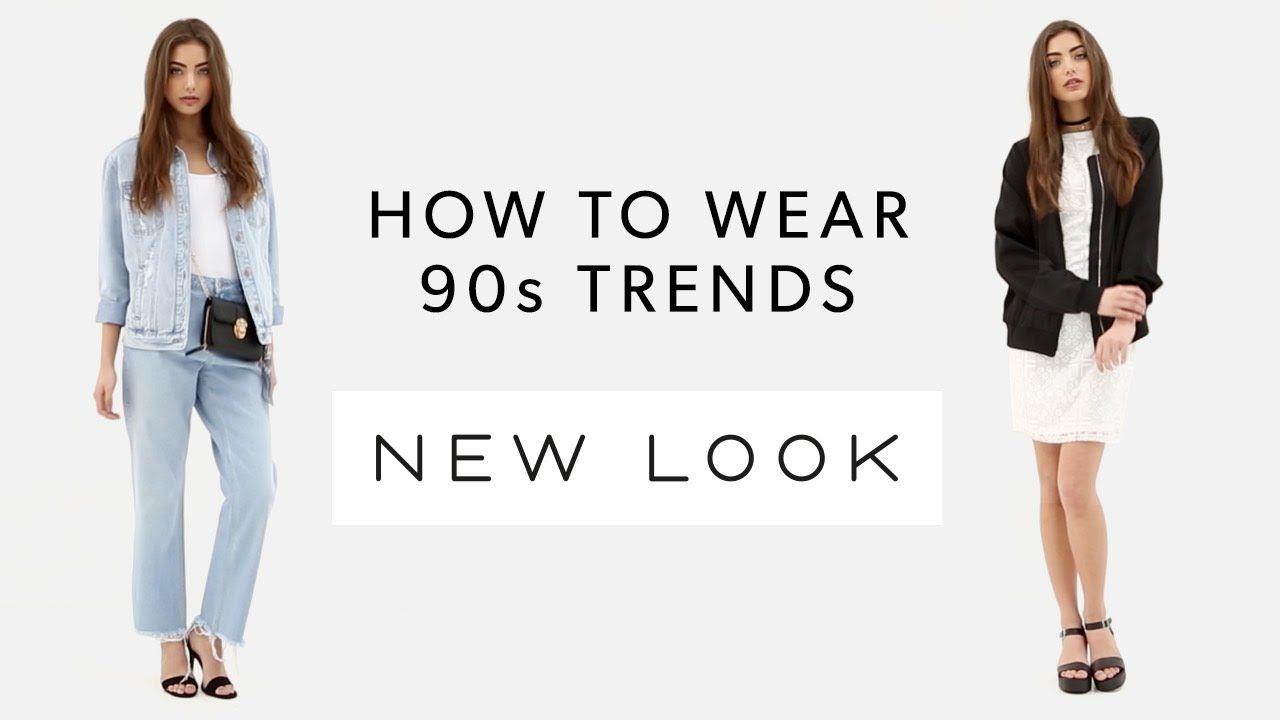 From 90 S Clothing and Apparel Logo - How to Wear the 90s Trend | New Look - YouTube
