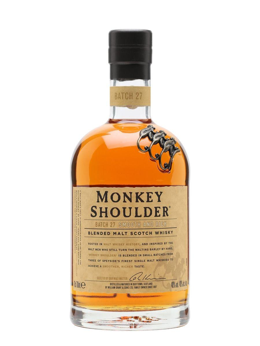 Monkey Shoulder Whiskey Logo - Monkey Shoulder : The Whisky Exchange