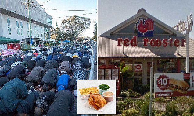 Black and Red Rooster Restaurant Logo - Chicken chain Red Rooster is trialling a halal gravy in a heavily ...