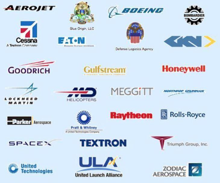 Aerospace Industry Logo - Customer Qualifications Approvals - Precision Tube Bending
