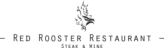 Black and Red Rooster Restaurant Logo - Redrooster Restaurant