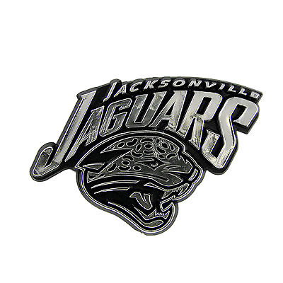 Jacksonville Jaguars Old Logo - NFL Nf14 Jacksonville Jaguars Chrome Car Emblem | eBay