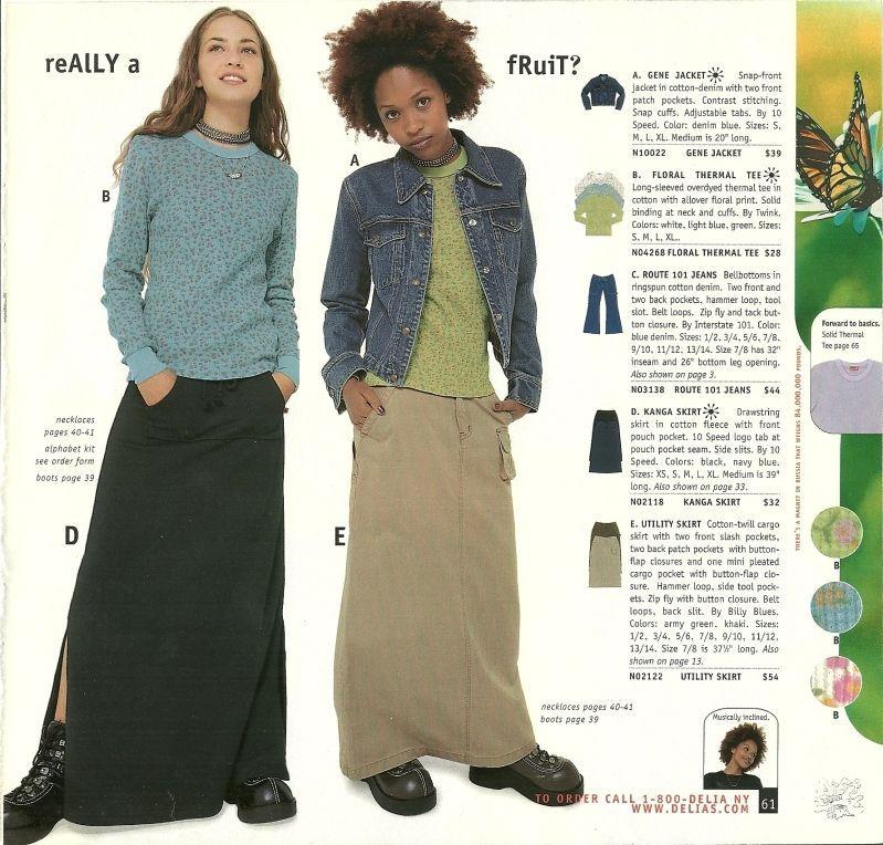From 90 S Clothing and Apparel Logo - More Late '90s Early 00's Catalog Nostalgia: Delia*s. Clothes