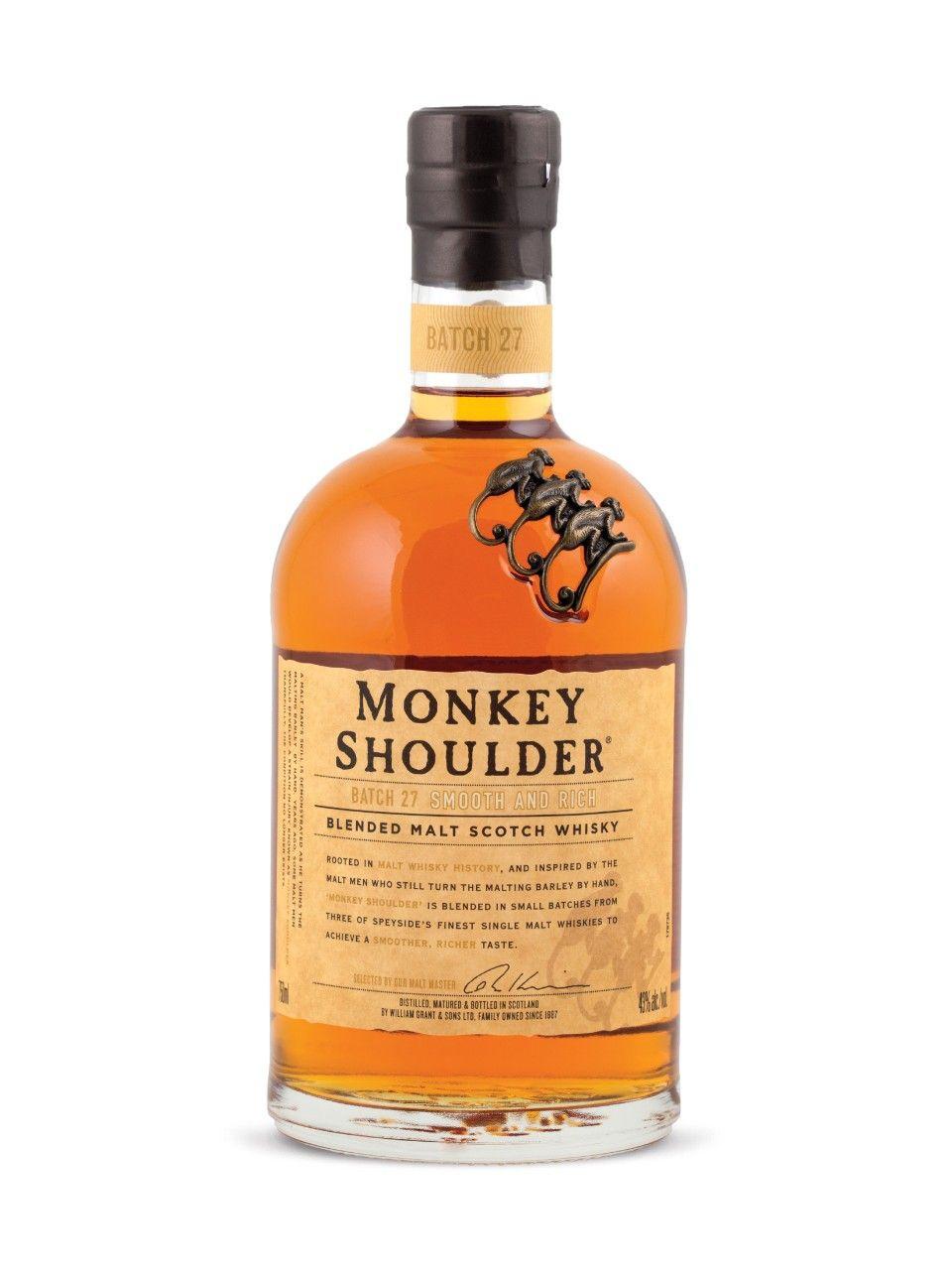 Monkey Shoulder Whiskey Logo - Monkey Shoulder Blended Malt Scotch Whisky