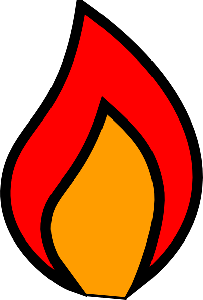 Black and Red Flame Logo - Free Flame Picture, Download Free