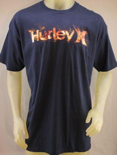 Black and Red Flame Logo - Hurley Regular Fit Black T Shirt With Red Flame Logo. Men's Shirts