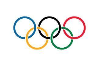 Olympic Logo - Amazon.com : MazaaShop Flag Olympics(Logo Only) : Outdoor Flags
