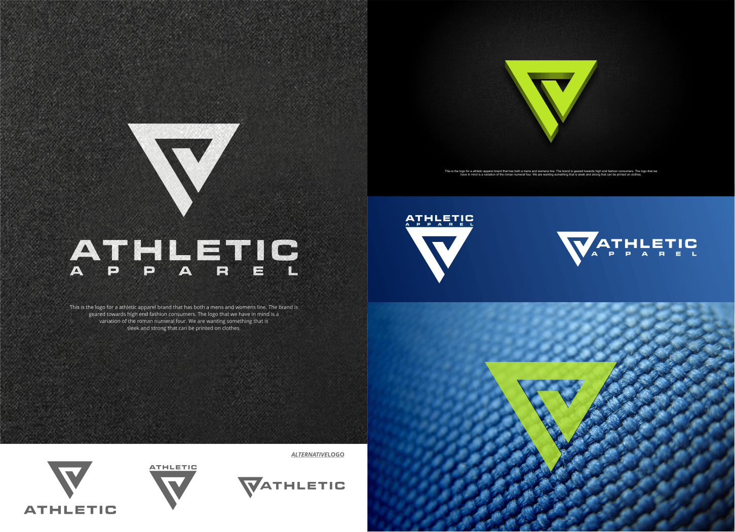 Sleek Clothing Logo - Elegant, Playful, Clothing Logo Design for athletics, apparel, four