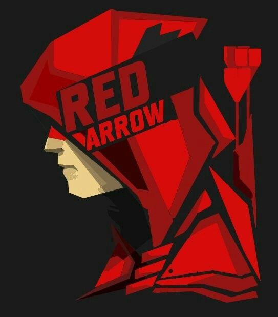 Black and Red Arrow Logo - POPHEADSHOTS. Red arrow dc, Comics, Green arrow