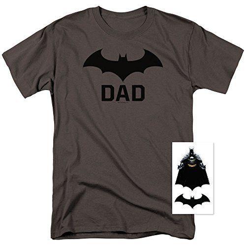 Sleek Clothing Logo - Batman Batdad Sleek Logo for Fathers and Dads T Shirt