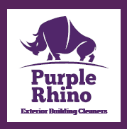Purple Rhino Logo - Building Cleaning Services by professionals | Purple-Rhino.co.uk
