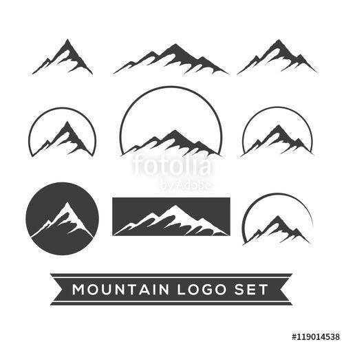 Mountian Logo - Mountain Logo Design Vector Stock Image And Royalty Free Vector