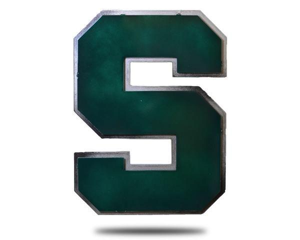 Michigan State S Logo - Michigan State University 