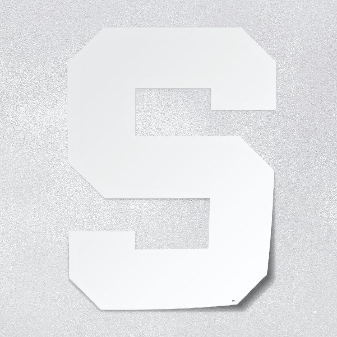 Michigan State S Logo - Michigan State MSU Block 