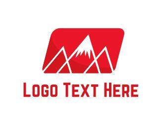 Red Mountain Logo - Mountain Logos | Mountain Logo Design Maker | BrandCrowd
