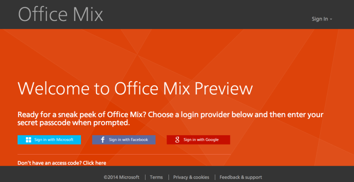 Microsoft Office Mix Logo - Microsoft's 