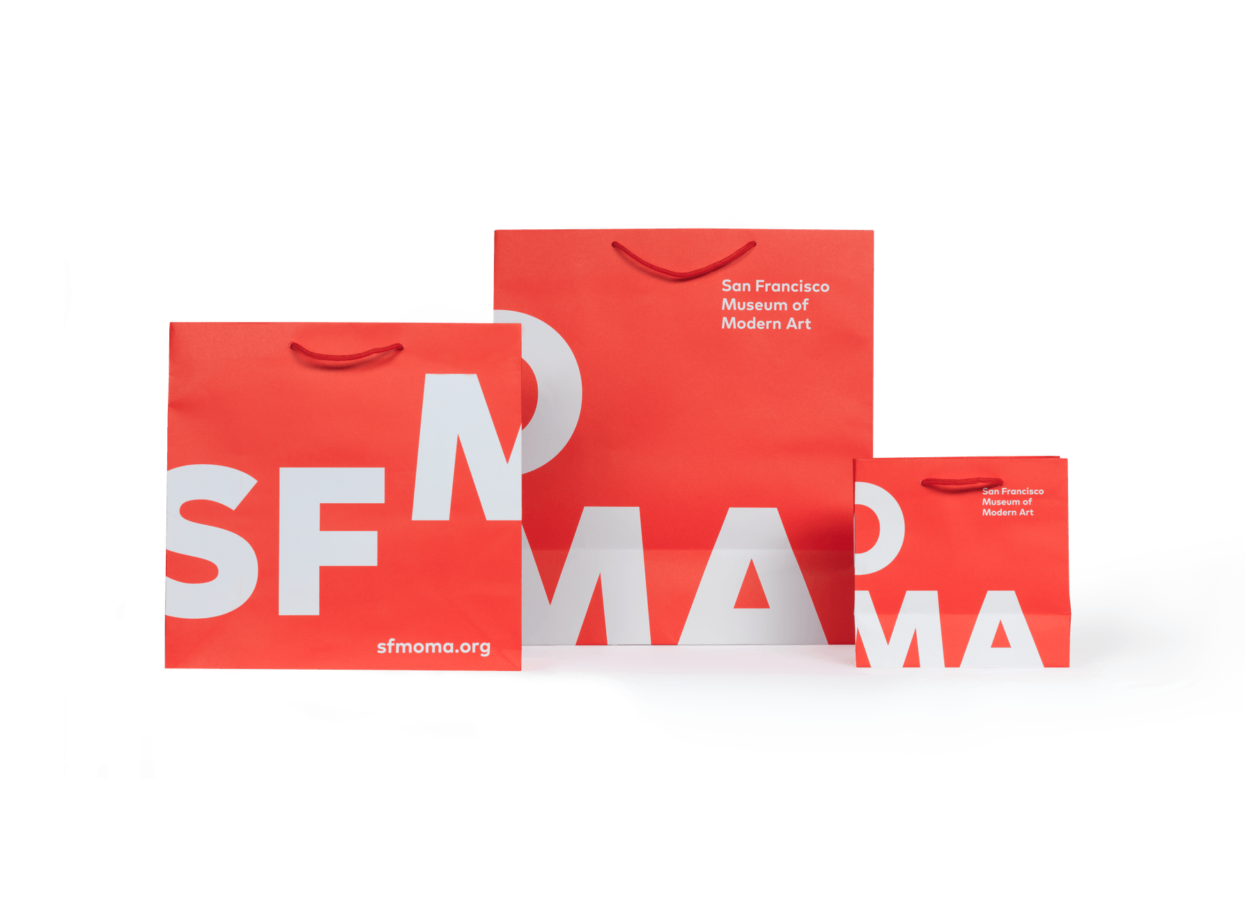San Brand Red Logo - San Francisco Museum of Modern Art (2016 identity) - Fonts In Use
