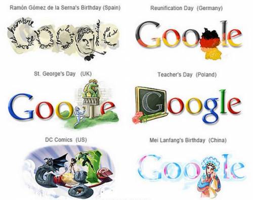 Different Google Logo - Google Logos In Different Countries Korner Urdu Photo Gallery