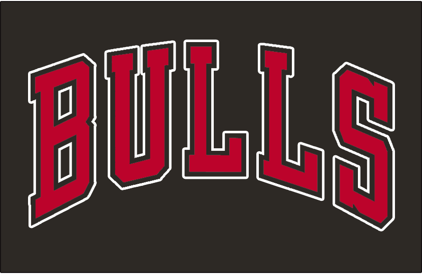 Gray and Red Bulls Logo - Chicago Bulls Jersey Logo - National Basketball Association (NBA ...