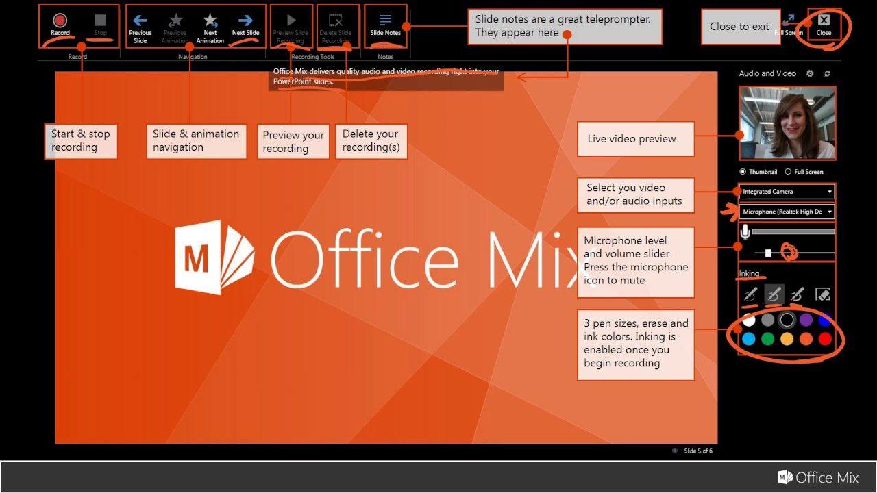 Microsoft Office Mix Logo - Office Mix Slide Recording Tutorial - YouTube