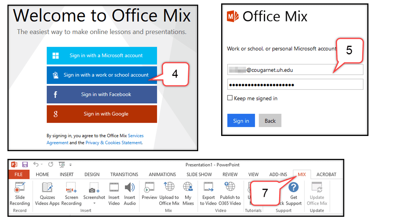 Microsoft Office Mix Logo - Instruction @ UH | How to download and Install Office Mix