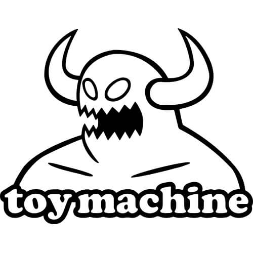 Toy Machine Logo - Toy Machine Skateboard Decal - TOY-MACHINE-DECAL | Thriftysigns