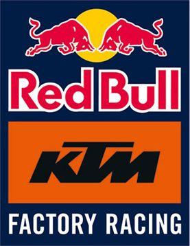 Red Bull KTM Logo - Red Bull KTM Factory Racing