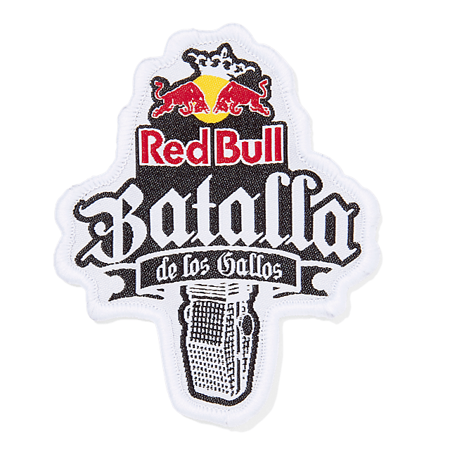 Gray and Red Bulls Logo - Red Bull Batalla De Los Gallos Shop: Batalla Patch Set | only here ...