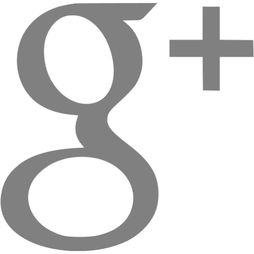 New Google Plus Logo - Gray google plus icon - Free gray social icons