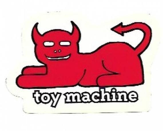 Toy Machine Logo - Toy Machine Collectible Vinyl Sticker Jamie Tomas Logo