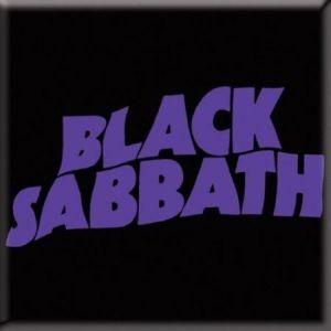 Black Sabbath Logo - Black Sabbath - Black Sabbath - Wavy Logo Fridge Magnet