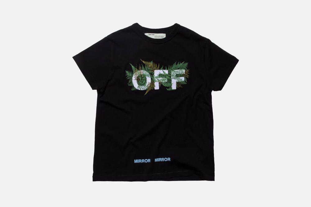 Off White Clothing Brand Logo - OFF-WHITE Mirror Mirror T-Shirts Are Now Available | HYPEBAE