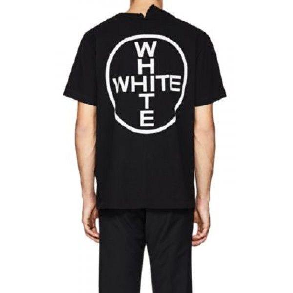 Off White Clothing Brand Logo - Off-White c/o Virgil Abloh Logo Cotton T-Shirt Style.#505543451 ...