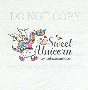 Rainbow Horse Logo - 1481 1 Rainbow Unicorn Logo, Doodle Horse Logo, Business Card