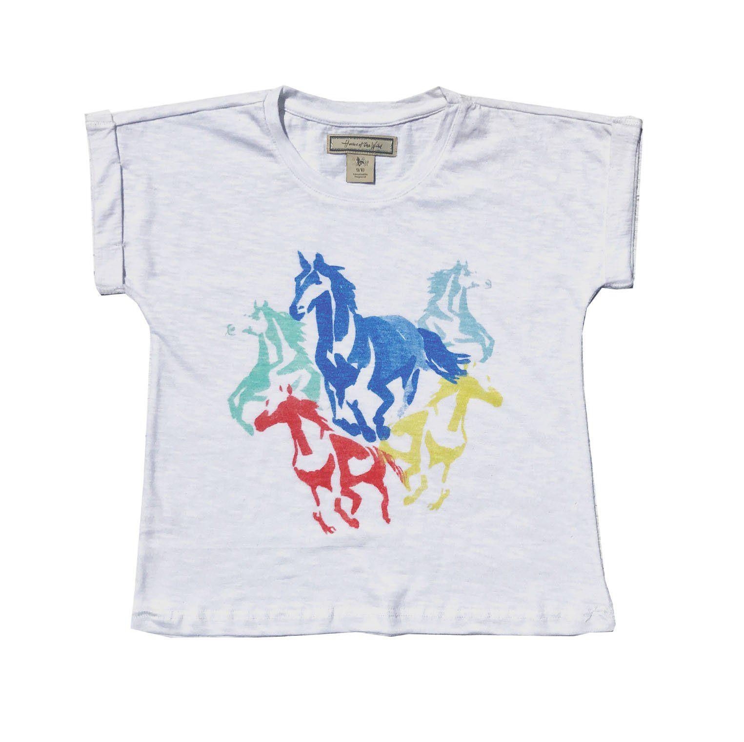 Rainbow Horse Logo - Rainbow Horse Tee Shirt