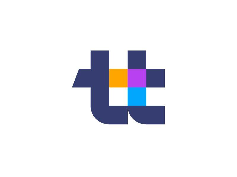 Double T Logo - tt logo. Logo for training consulting company, team time logo