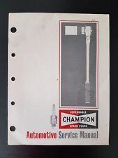 1965 Champion Spark Plug Logo - Champion spark plugs 1965