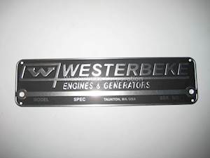 Westerbeke Logo - NAMEPLATE