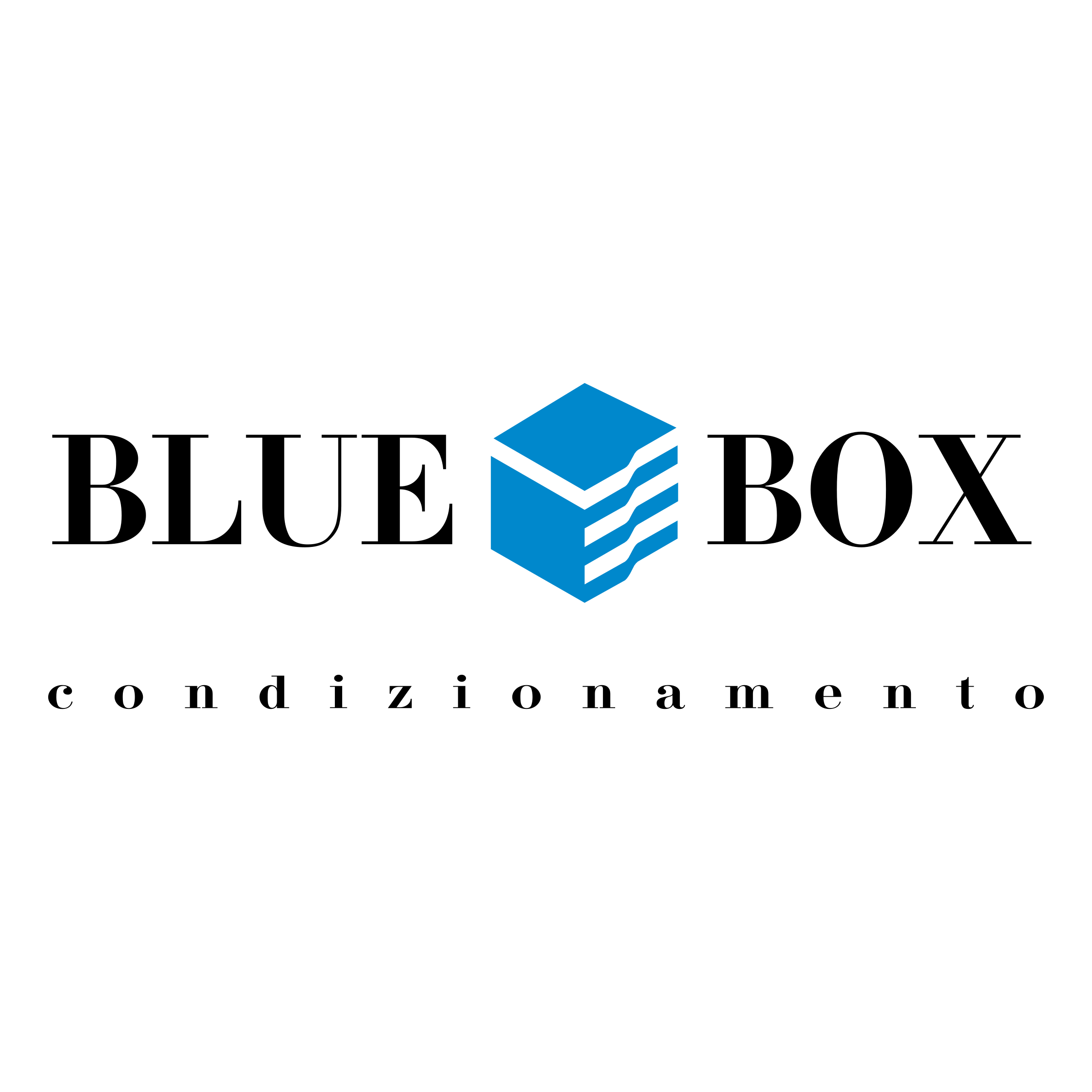 Co Blue Box Logo - Blue Box Logo PNG Transparent & SVG Vector