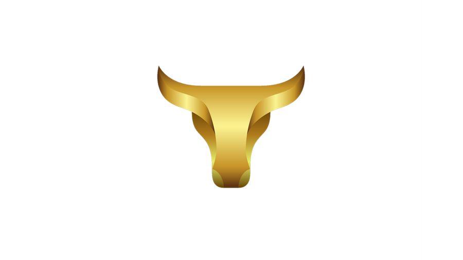 Gold Bull Logo - Entry #3 by salmandalal1234 for Create This Gold Bull Head Watermark ...