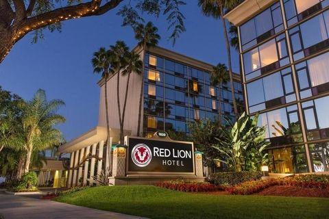 Red Lion Hotels Corporation Logo - RLHC streamlines system connectivity with Hapi data platform. Hotel