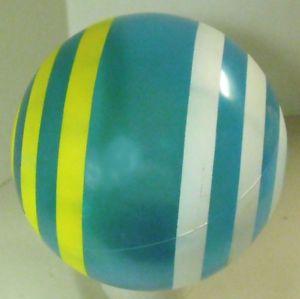 Striped Sphere Logo - NTL LATEX OF 4 8 PLAY BALL / STRIPED FREE SHIP