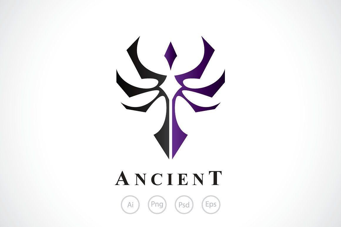 Sword Logo - Ancient Sword Emblem Logo Template Logo Templates Creative Market