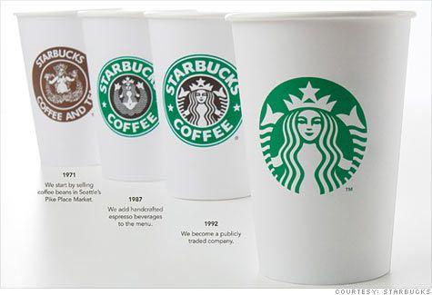 Old Starbucks Coffee Logo - Starbucks unveils a new logo - Jan. 5, 2011