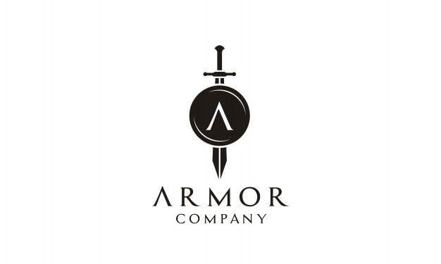 Sword Logo - Shield and sword logo design Vector | Premium Download