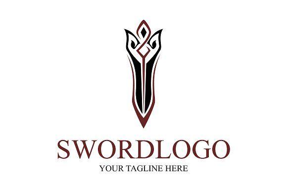 Sword Logo - Elegant Sword Logo Logo Templates Creative Market